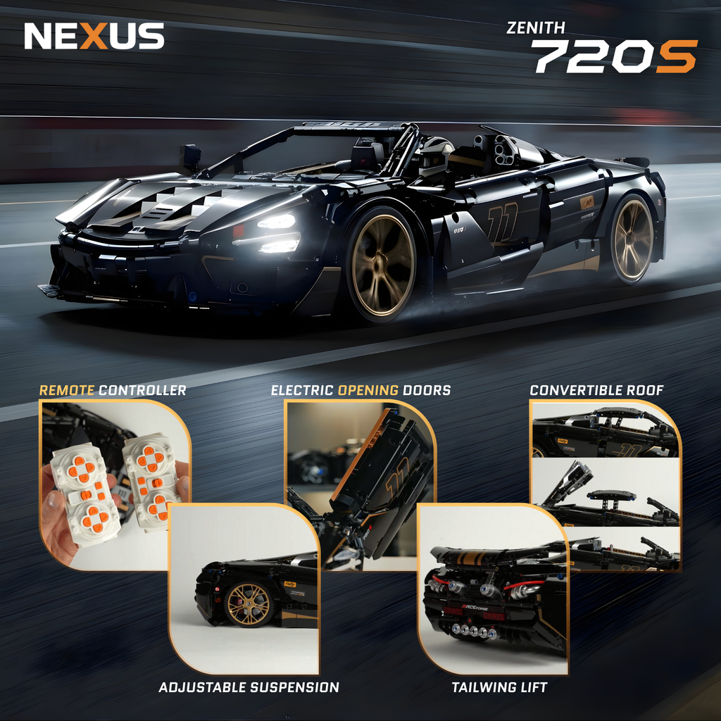 Zenith 720S | 3658Pcs