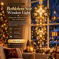 ✨LAST DAY 50% OFF –✨✝️Bethlehem Star Faith Window Light