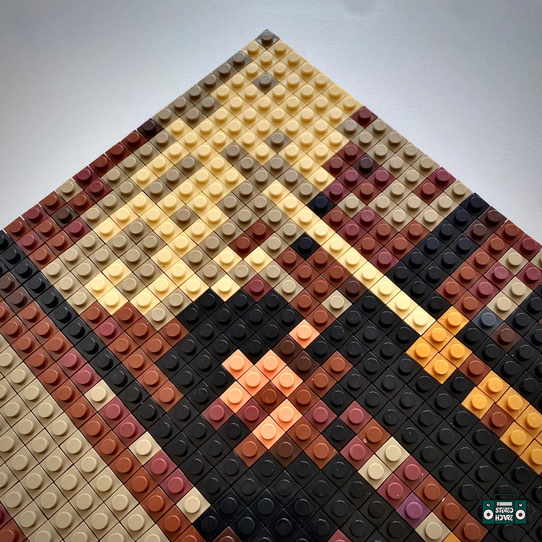 Headlines Buildable Brick Art