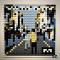She's Electric Buildable Brick Art