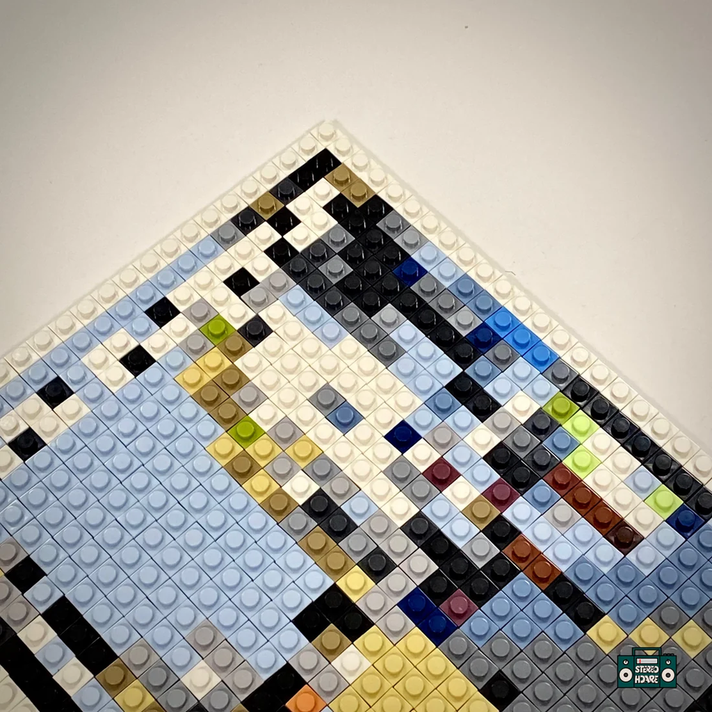 She's Electric Buildable Brick Art